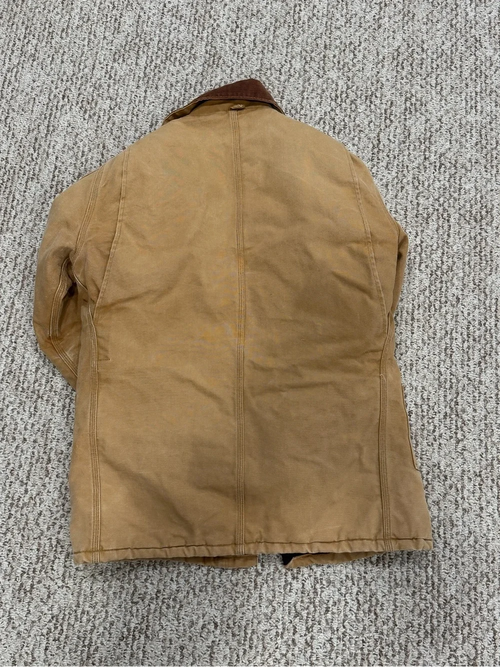 Vintage Carhartt Men’s Brown Duck Work Jacket - Insulated Canvas Coat